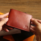 Premium Dark Grain  Wallet